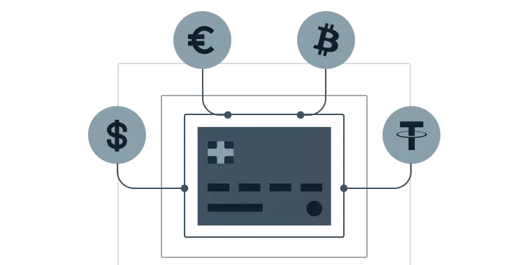 crypto dollars and bank